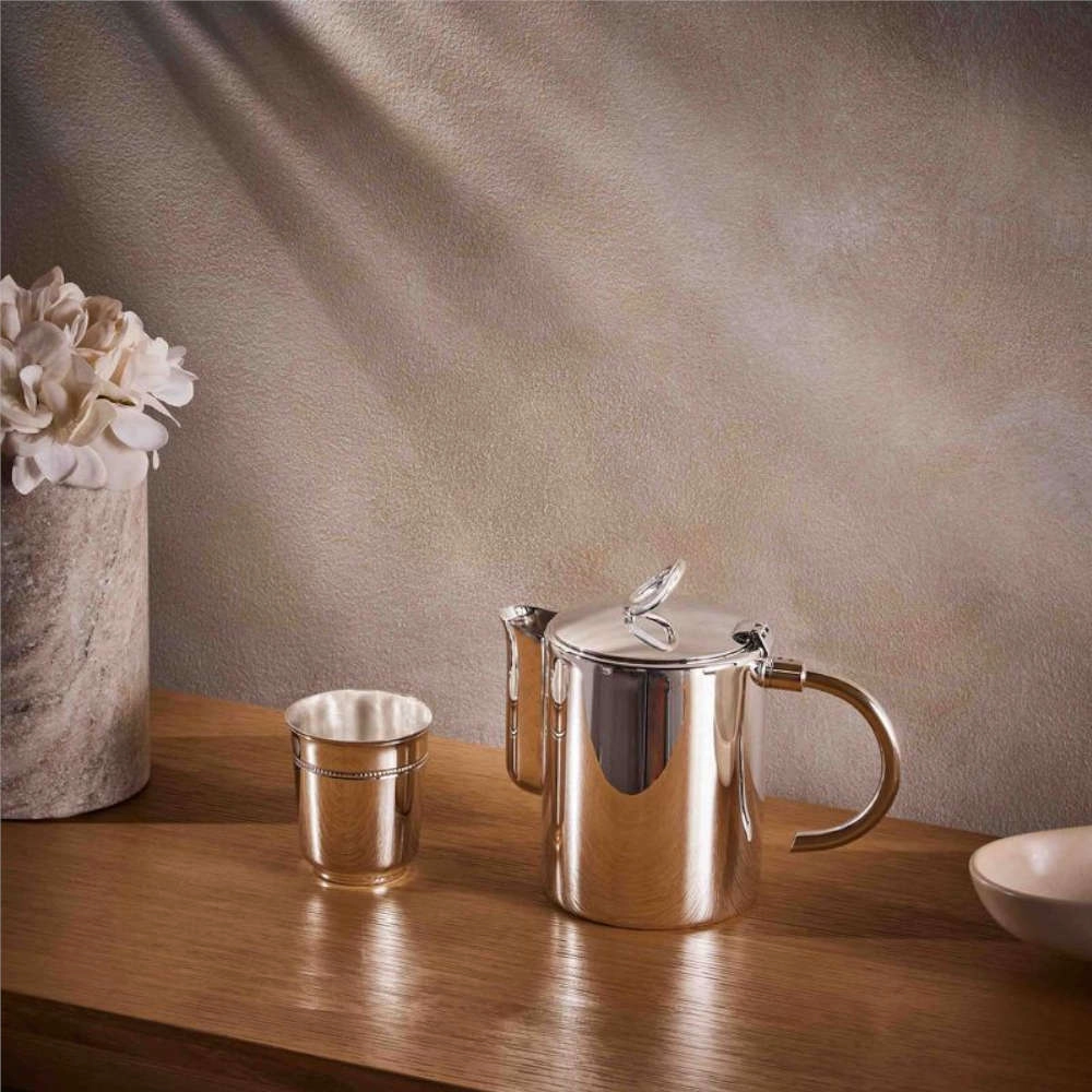 Copo Infantil Christofle Malmaison Em Prata de Lei 925 Copo Infantil Christofle Malmaison Em Prata de Lei 925