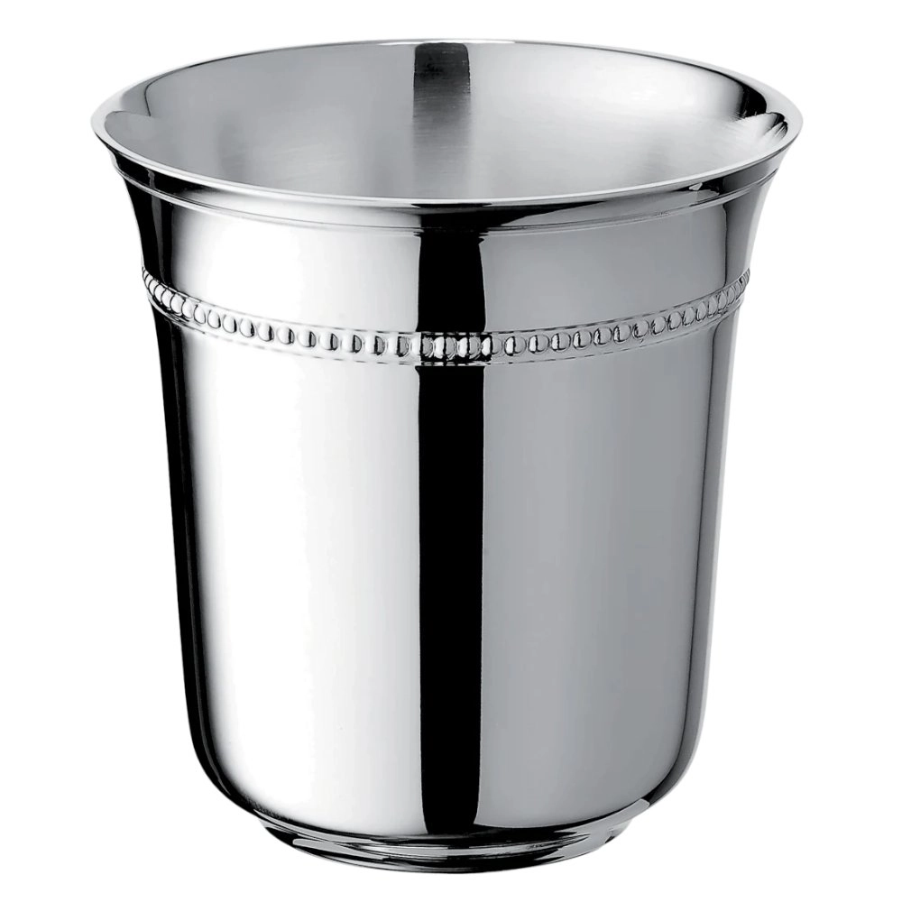 Copo Infantil Christofle Malmaison Em Prata de Lei 925 Copo Infantil Christofle Malmaison Em Prata de Lei 925