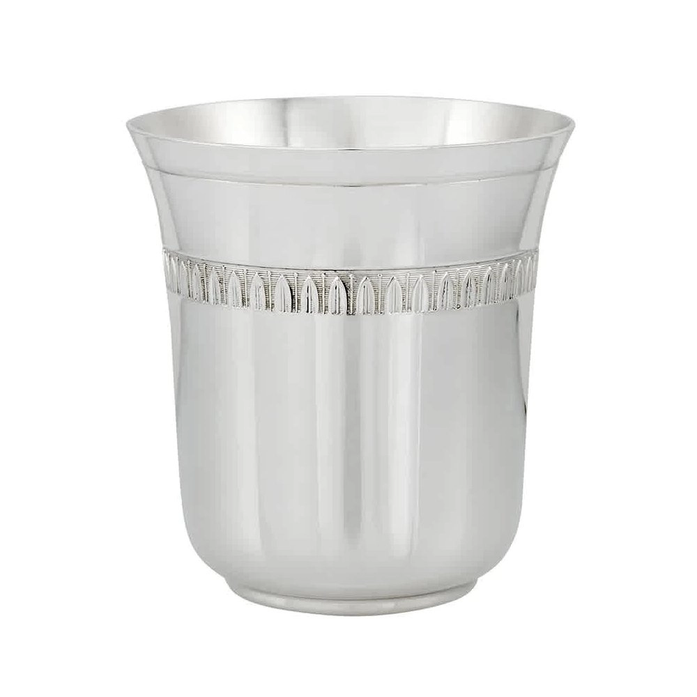 Copo Infantil Christofle Malmaison Em Prata de Lei 925 Copo Infantil Christofle Malmaison Em Prata de Lei 925