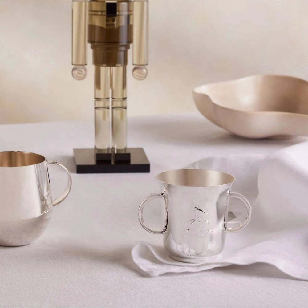 Copo Infantil Com Alcas Christofle Charlie Bear Copo Infantil Com Alcas Christofle Charlie Bear