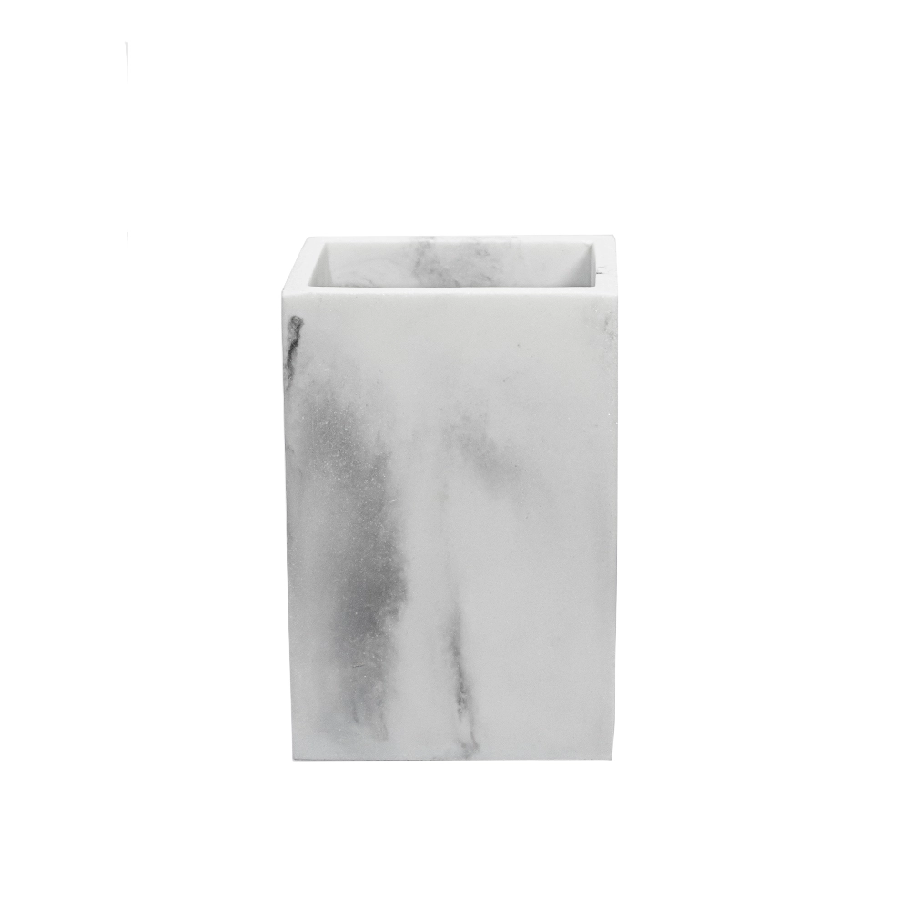 Copo Para Banheiro Mart Em Poliresina 12 X 8 X 5,5 Cm