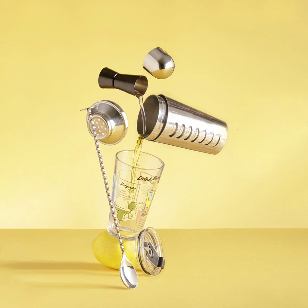 Copo Para Drink Com Canudo Lyor 450 Ml Copo Para Drink Com Canudo Lyor 450 Ml