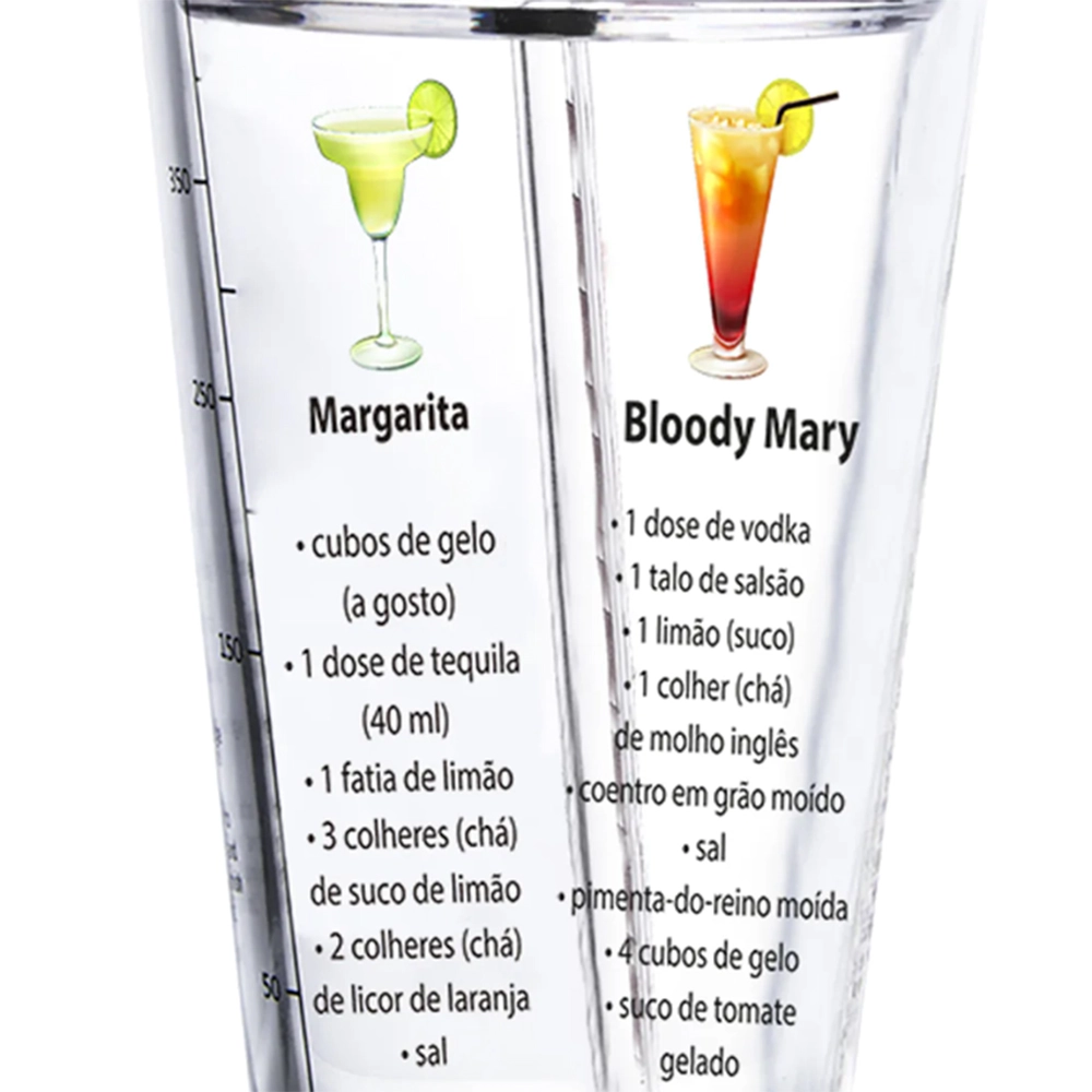 Coqueteleira Com Canudo Dynasty Open Bar 450 Ml Coqueteleira Com Canudo Dynasty Open Bar 450 Ml