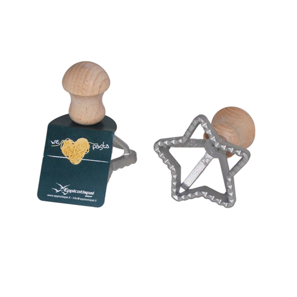 Cortador Pressão Para Ravioli Estrela Eppicotispai 7 Cm Cortador Pressão Para Ravioli Estrela Eppicotispai 7 Cm