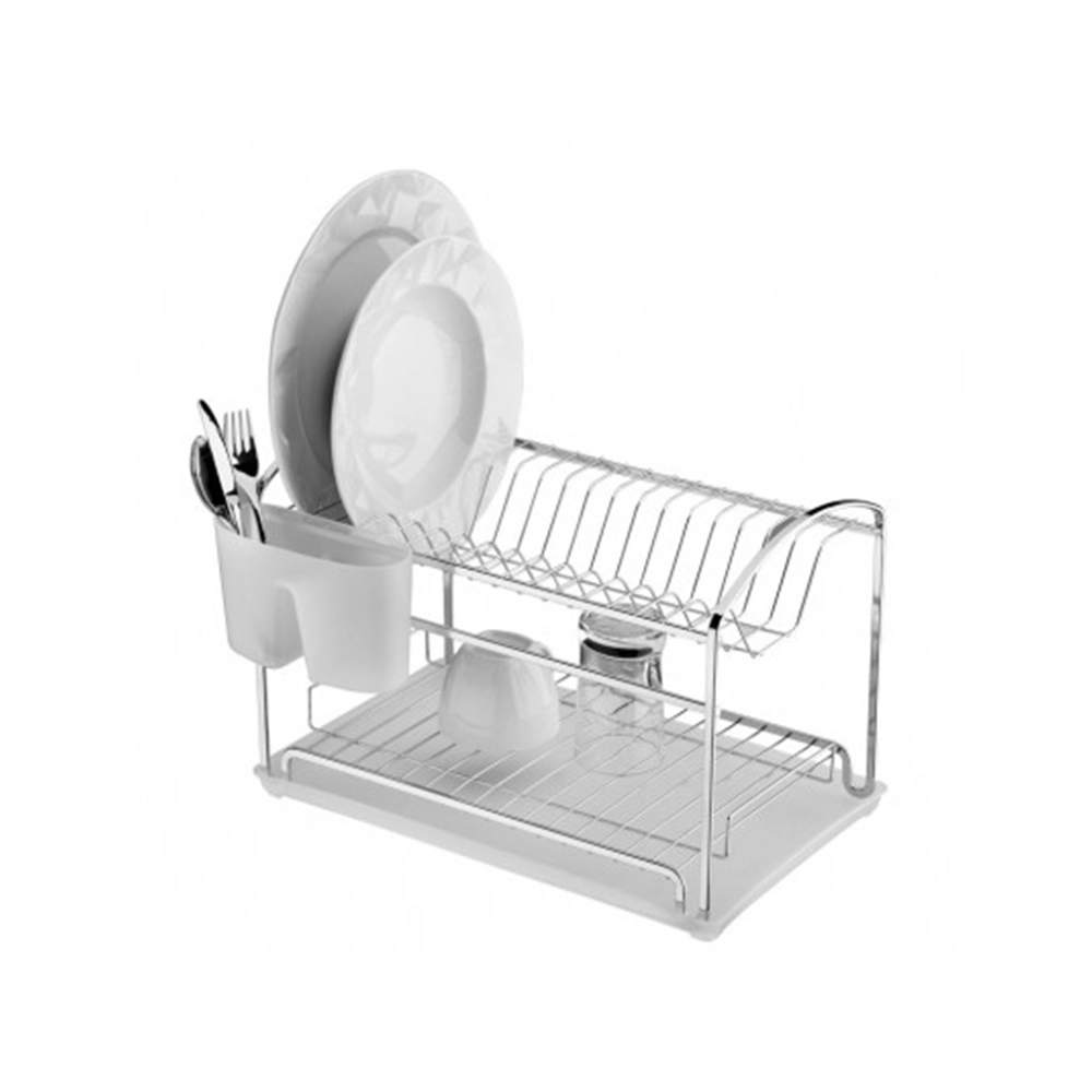 Escorredor de Louças 2 Andares Com Bandeja Future Atualle 27 X 25 X 40 Cm