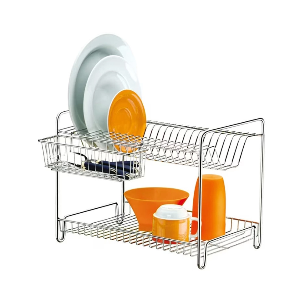 Escorredor de Loucas 2 Andares Future Nobilita 36 X 34,5 X 28,5 Cm