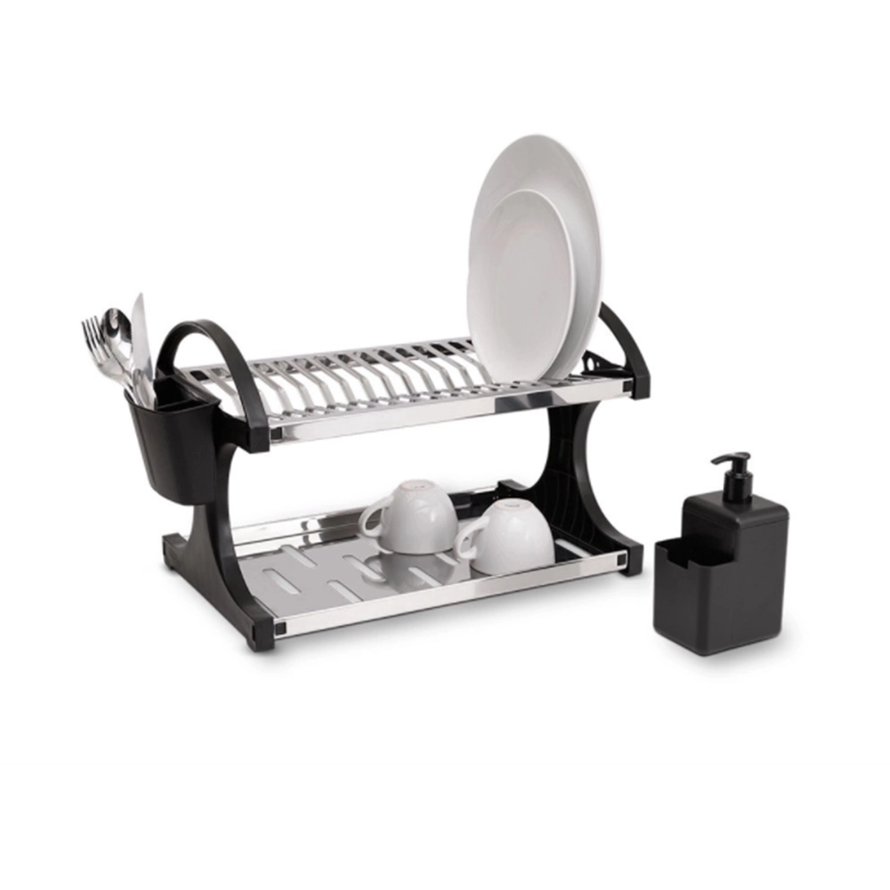 Escorredor de Pratos Com Dispenser Brinox Escorredor de Pratos Com Dispenser Brinox