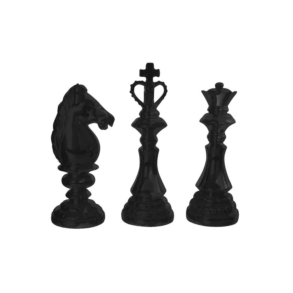 Escultura Home Collection Xadrez 20 Cm - Sortida Escultura Home Collection Xadrez 20 Cm - Sortida