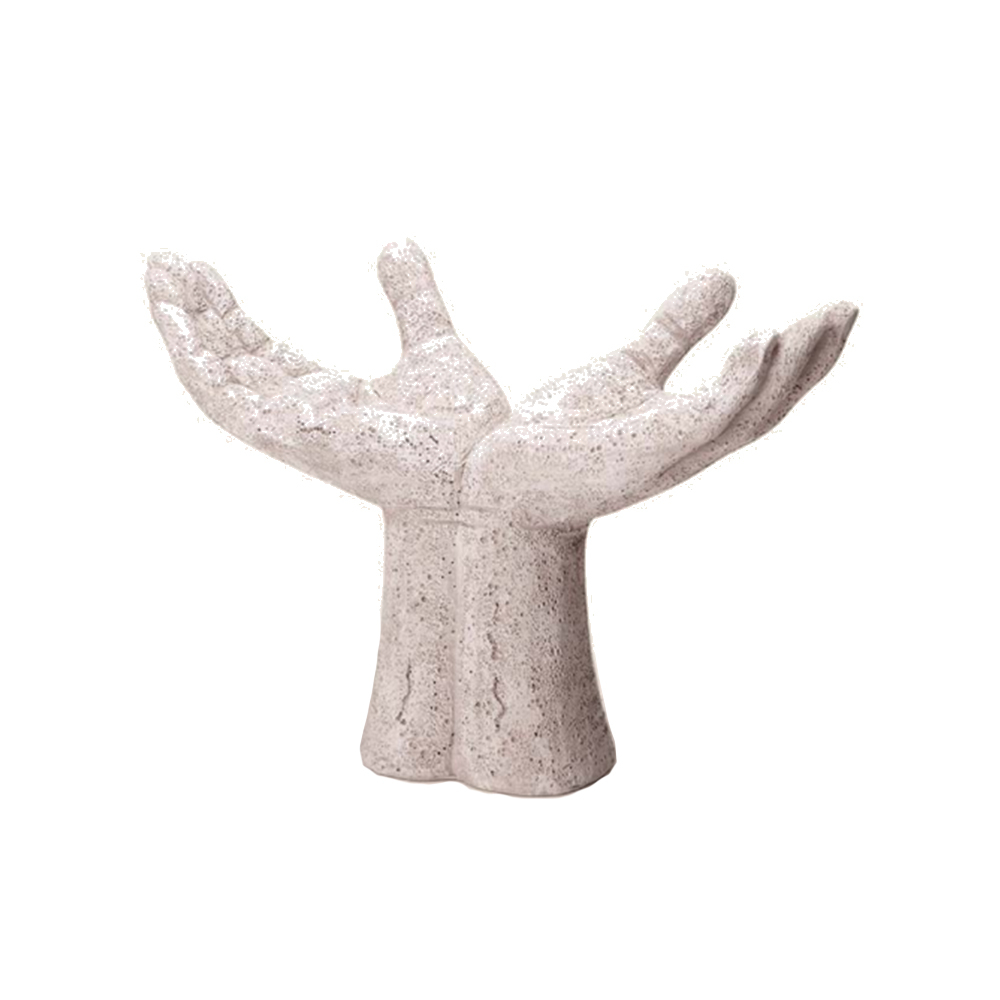 Escultura Mãos Mart 18 X 28 X 11 Cm Escultura Mãos Mart 18 X 28 X 11 Cm