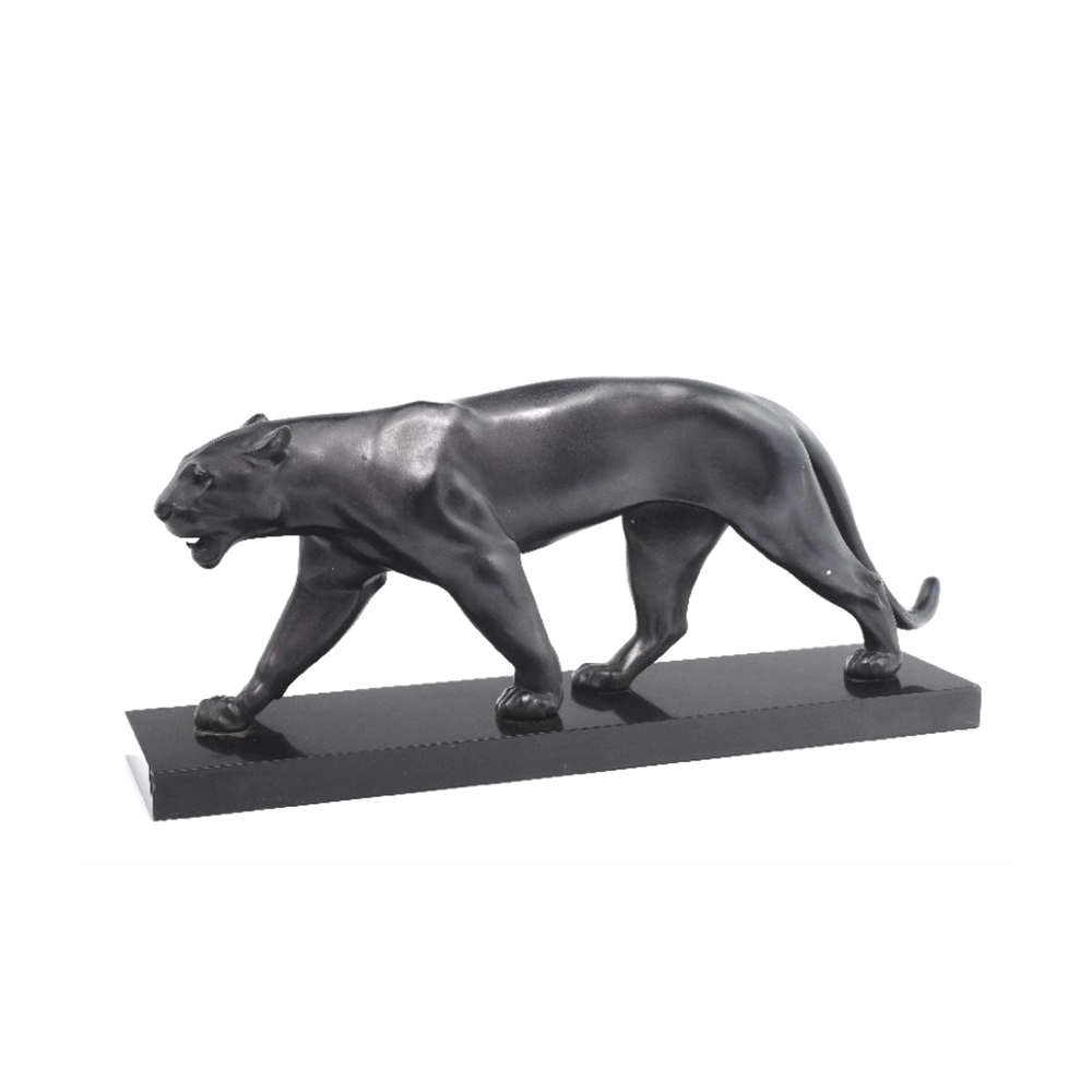 Escultura Pantera Mart 16 X 41 X 9 Cm