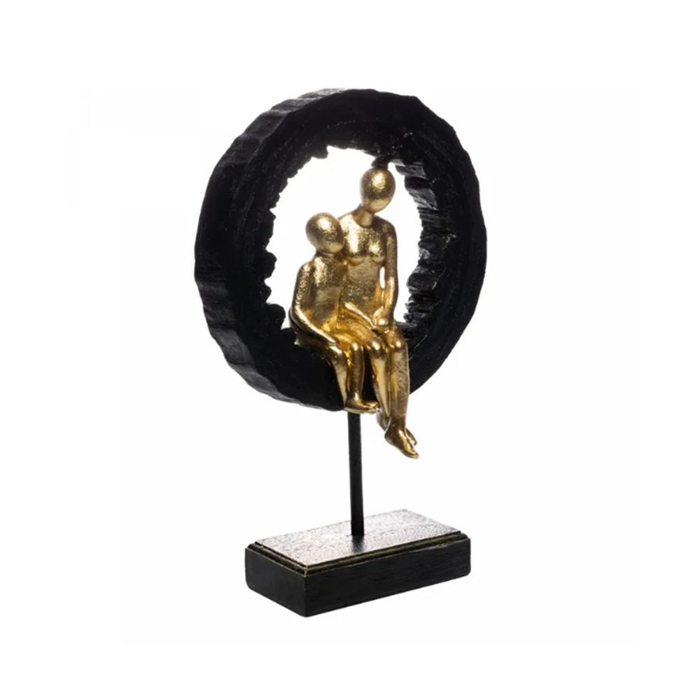 Escultura Wolff Família 20 X 8,5 X 31cm