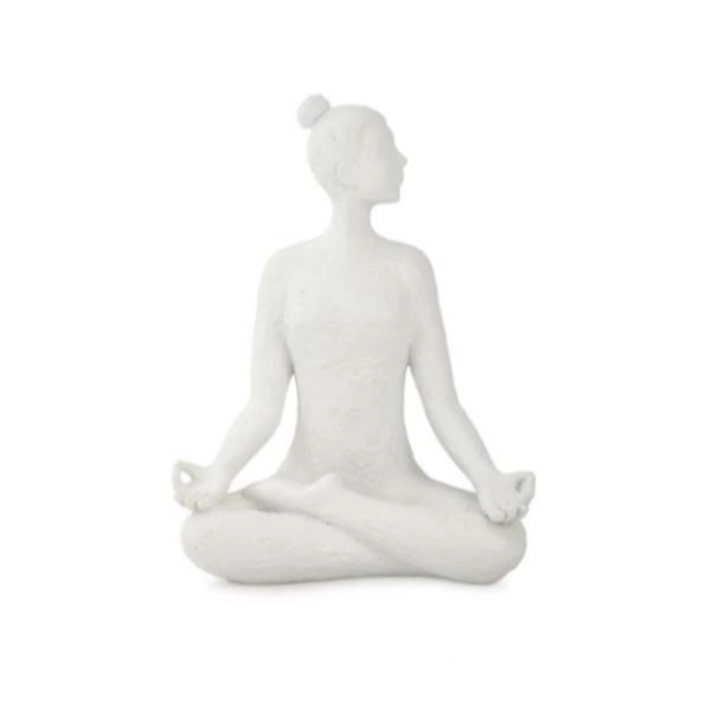 Escultura Yoga Mart 30 X 22 X 15,5 Cm Escultura Yoga Mart 30 X 22 X 15,5 Cm