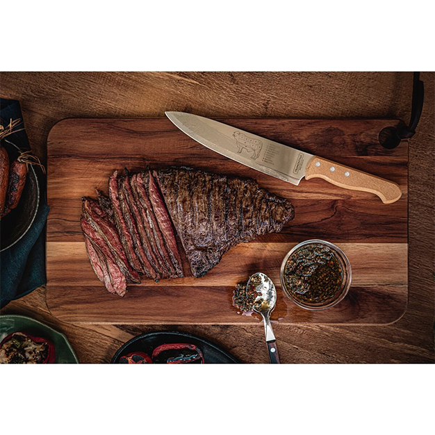 Faca Para Carne Aco Inox Tramontina Churrasco 33 Cm