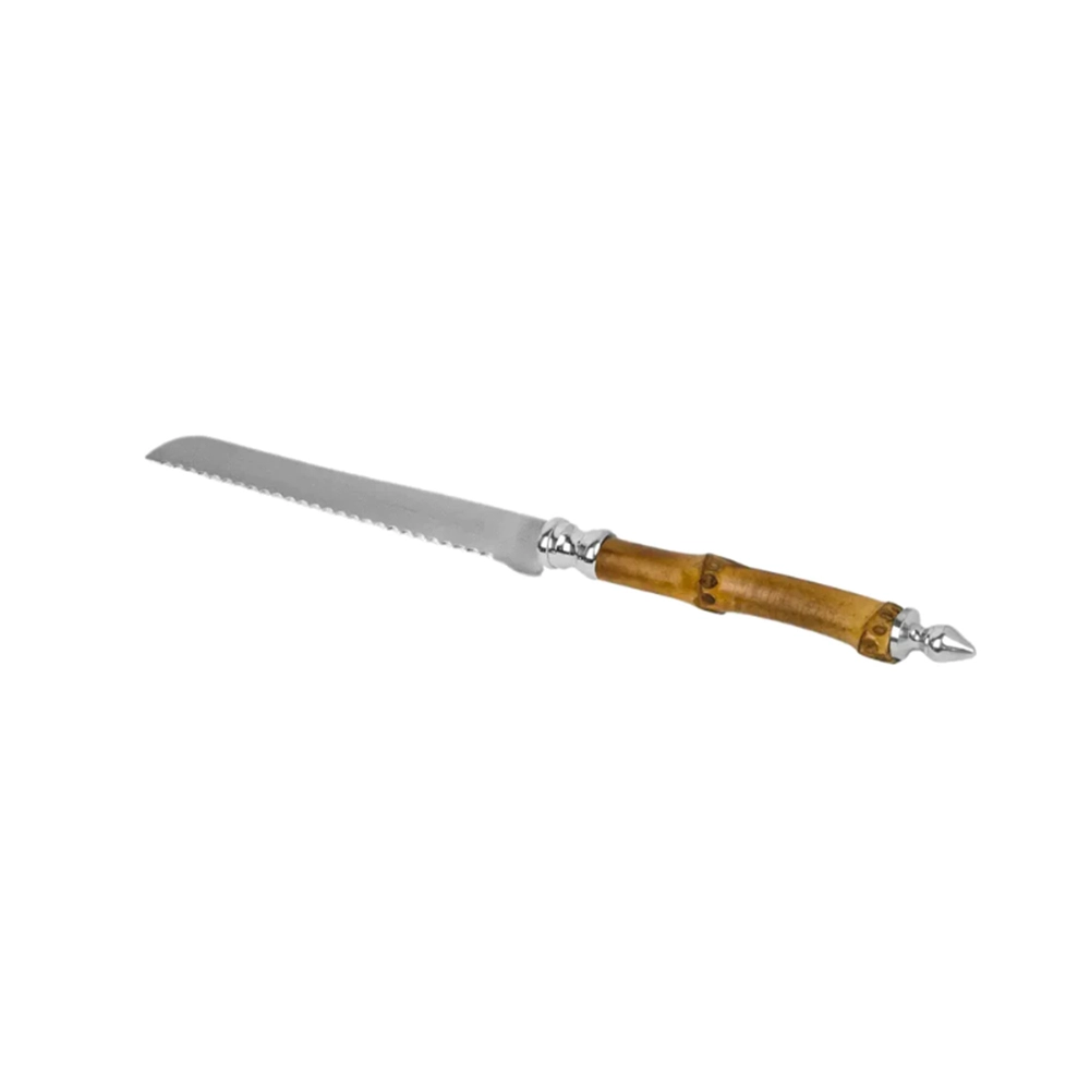 Faca Para Pão Design By Somers Bambu 31 Cm Faca Para Pão Design By Somers Bambu 31 Cm