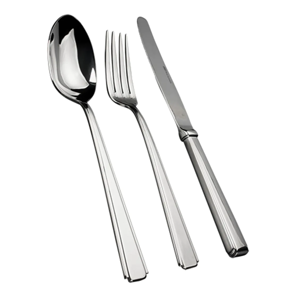 Faq. 130 Pcs Prateado Classico Moderno S/estojo