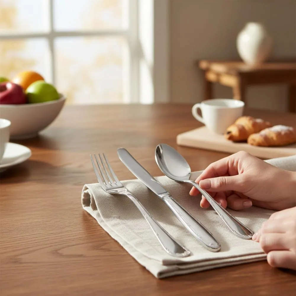 Faqueiro 130 Pecas Croise Fracalanza Sem Caixa