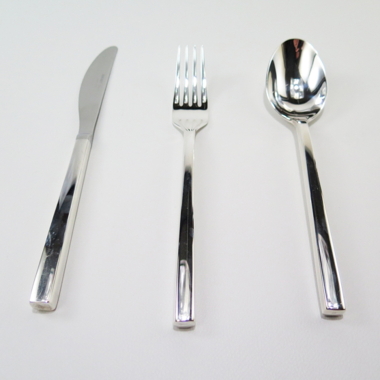 Faqueiro C/ 101 Pecas Aco Inox Mickey Square