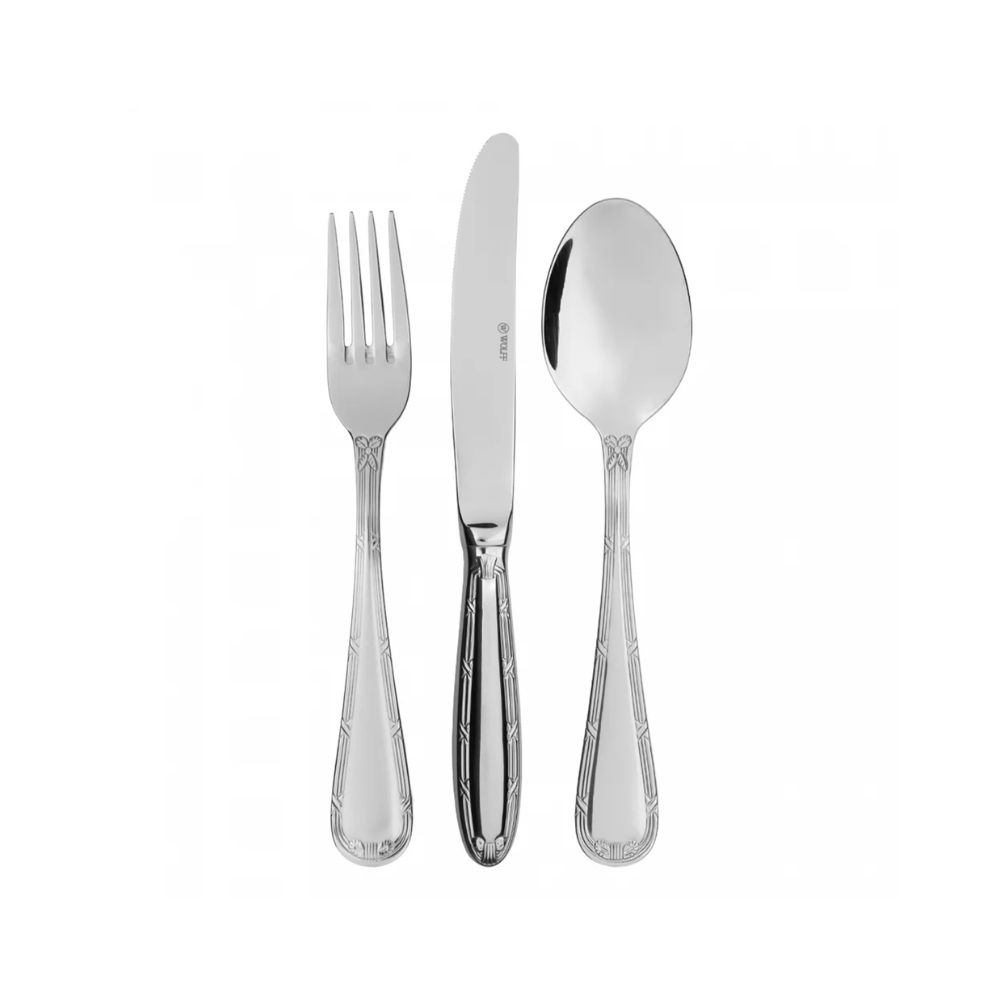Faqueiro C/ 48 Pecas Aco Inox Wolf Croise Faqueiro C/ 48 Pecas Aco Inox Wolf Croise