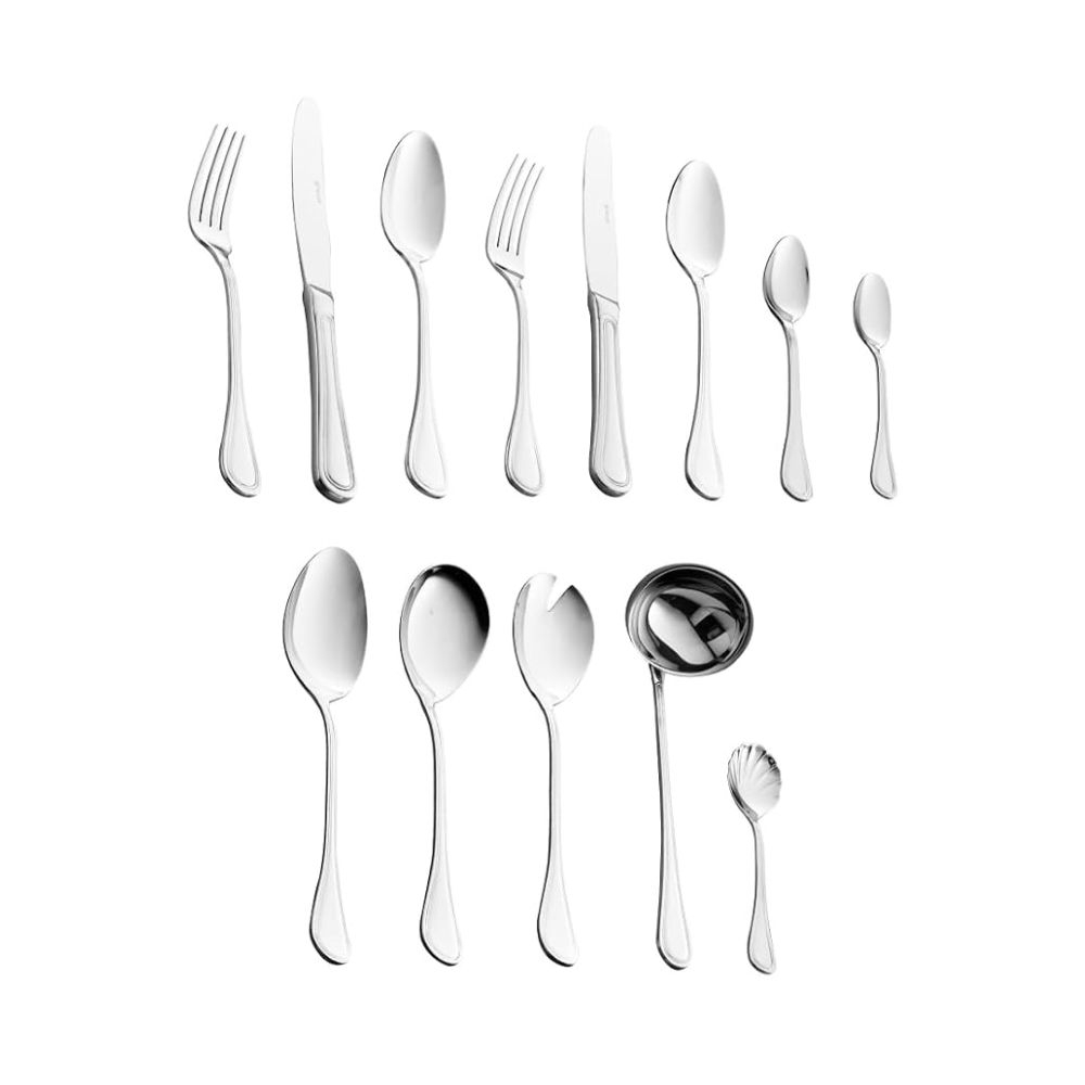 Faqueiro C/130 Pecas Aco Inox Wolf Avalon Faqueiro C/130 Pecas Aco Inox Wolf Avalon