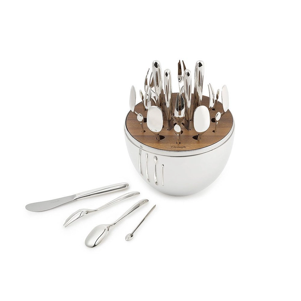 Faqueiro Christofle Mood Easy 24 Peças