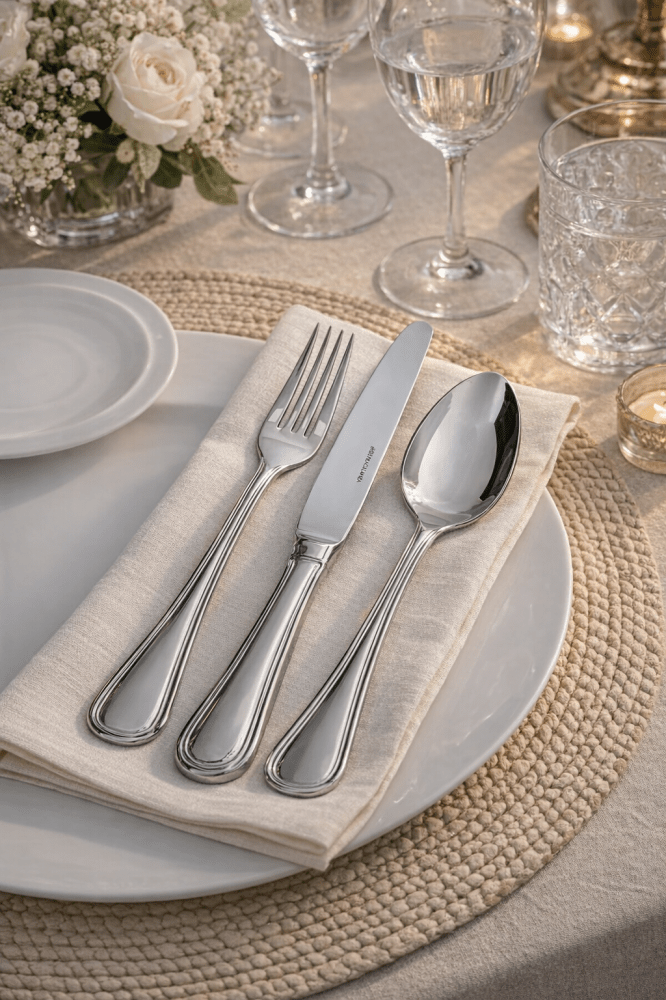 Faqueiro Fracalanza Louvre Aço Inox - 130 Peças