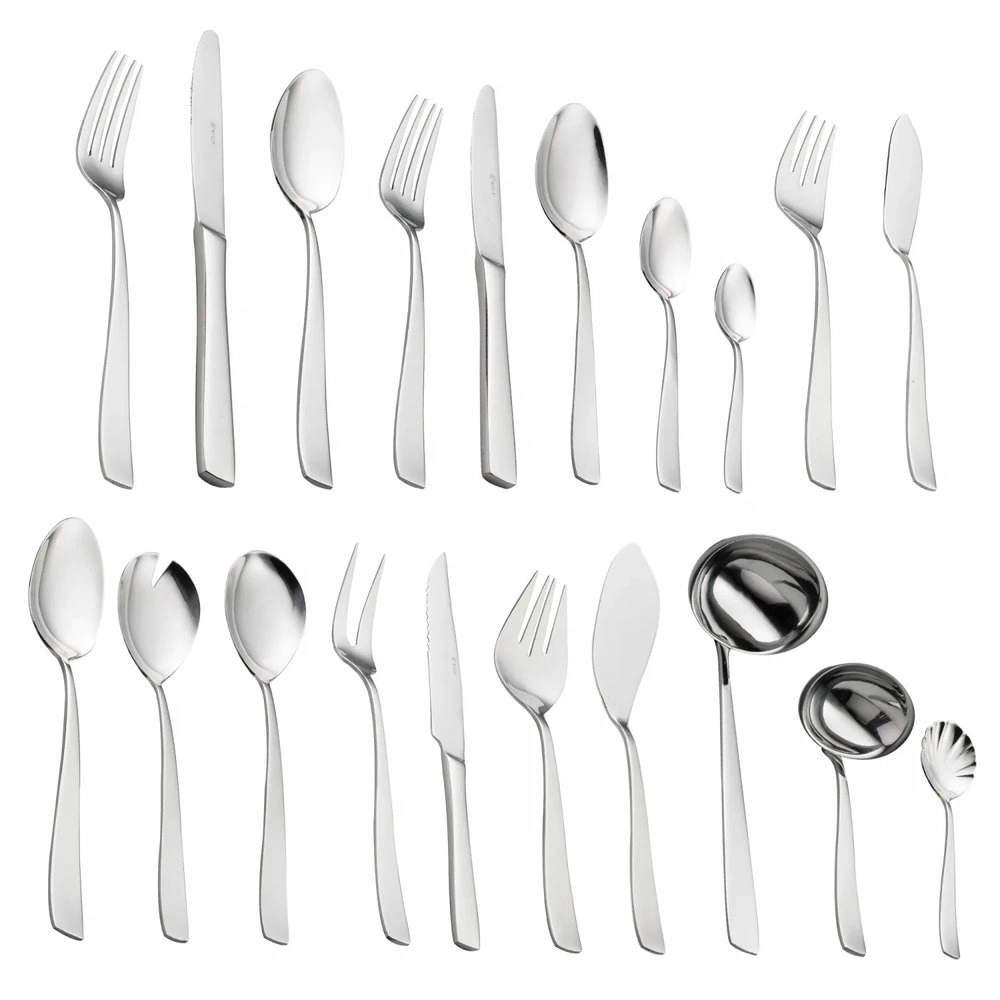 Faqueiro Pisa Aco Inox Com Estojo de Madeira Faqueiro Pisa Aco Inox Com Estojo de Madeira