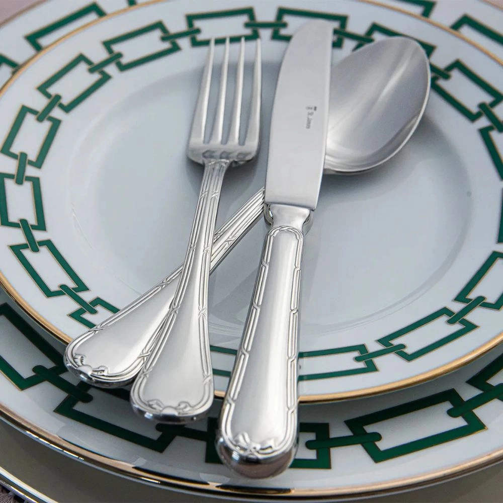 Faqueiro St. James 130 Pecas Croise Prata – 130 Pecas