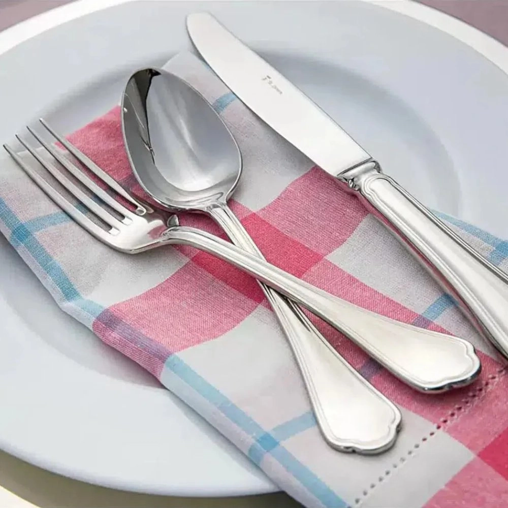 Faqueiro St. James Florence Aco Inox 130 Pecas Faqueiro St. James Florence Aco Inox 130 Pecas