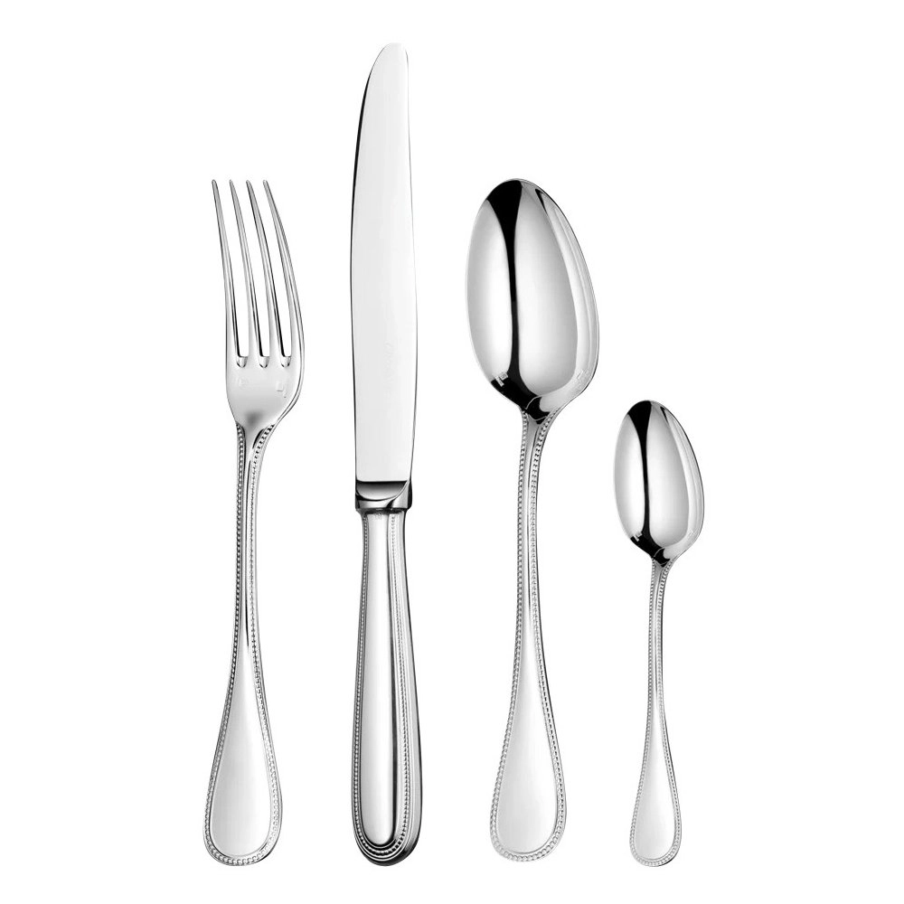 Faqueiro St. James Pearl Malmaison Prateado – 101 Pecas