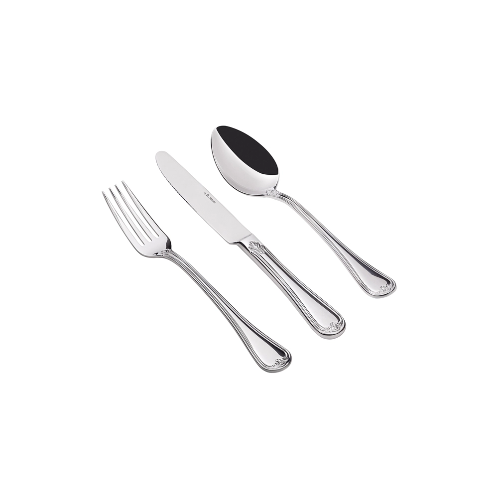 Faqueiro St James Versailles Aço Inox - 101 Peças