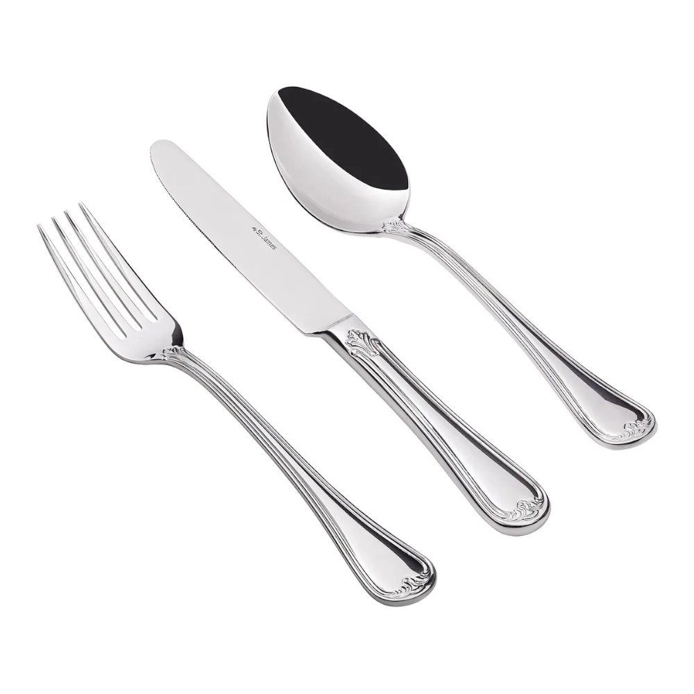 Faqueiro St James Versailles Aço Inox - 48 Peças Faqueiro St James Versailles Aço Inox - 48 Peças