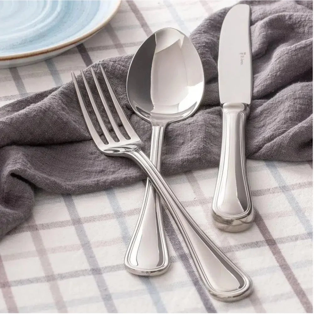 Faqueiro St. James Windsor Aco Inox – 130 Pecas