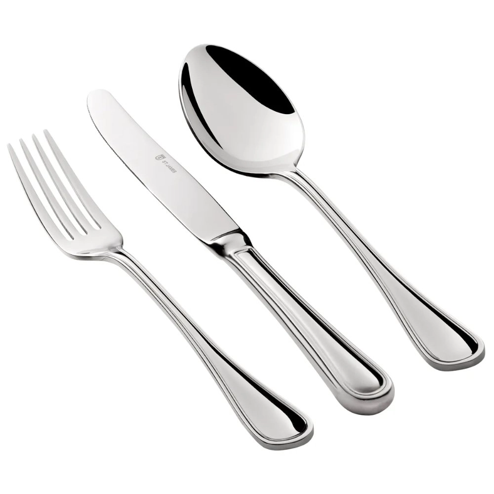 Faqueiro St. James Windsor Aco Inox – 130 Pecas