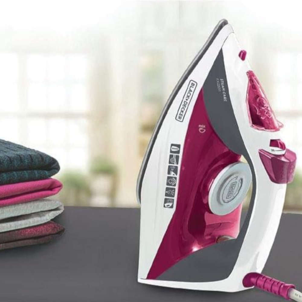 Ferro de Passar a Vapor Black+decker Fx2200 Vermelho Ferro de Passar a Vapor Black+decker Fx2200 Vermelho