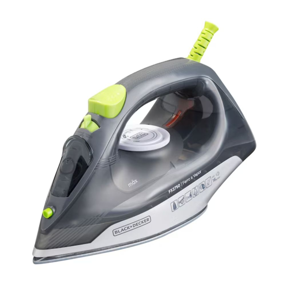 Ferro de Passar a Vapor Black + Decker Fx2750 Ferro de Passar a Vapor Black + Decker Fx2750