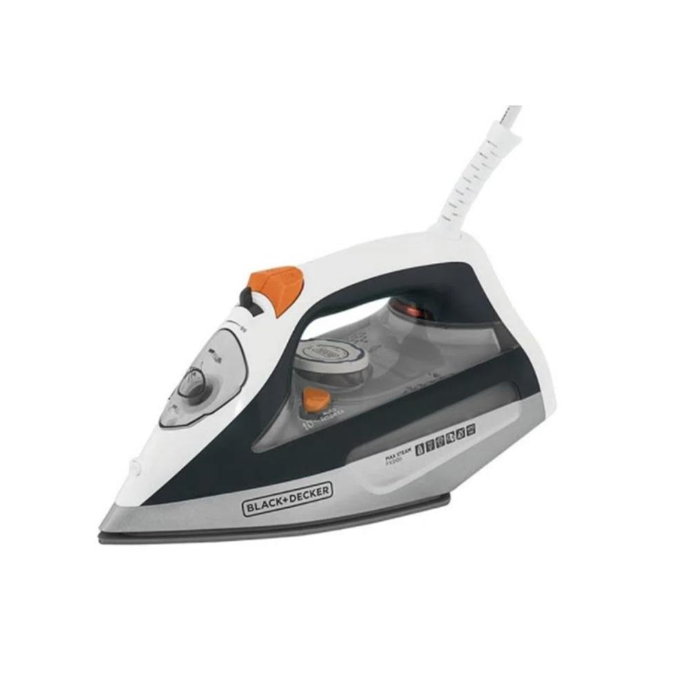 Ferro de Passar a Vapor Com Anti Gotejamento Black+decker Fx3100 Ferro de Passar a Vapor Com Anti Gotejamento Black+decker Fx3100