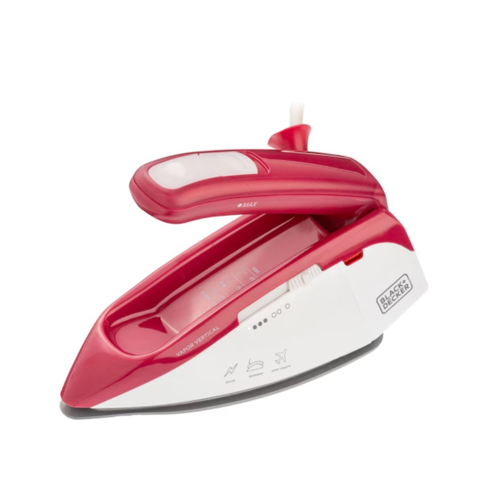 Ferro de Passar a Vapor P/ Viagem Black + Decker Fxvg1br