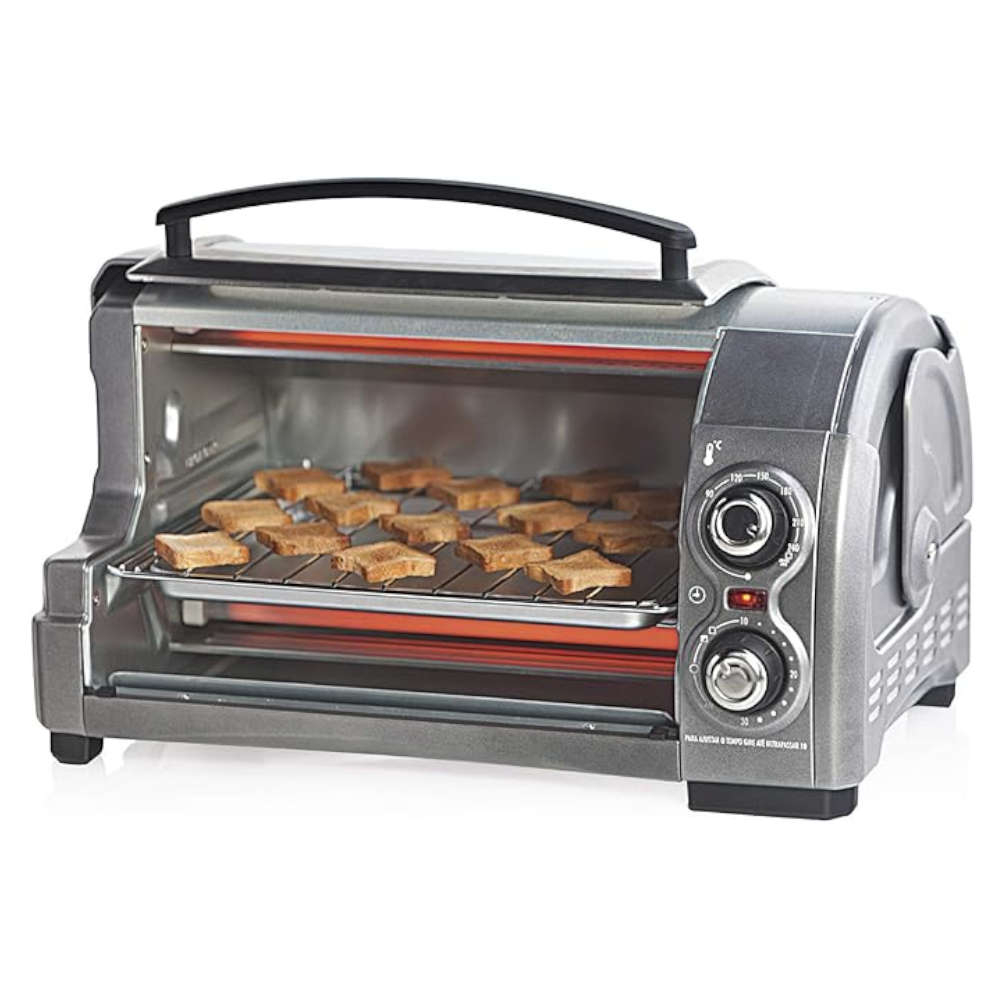 Forno Elétrico Hamilton Beach Easy Reach 12 Litros Forno Elétrico Hamilton Beach Easy Reach 12 Litros