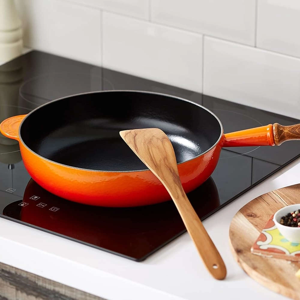 Frigideira Alta Com Cabo de Madeira Signature Le Creuset Frigideira Alta Com Cabo de Madeira Signature Le Creuset