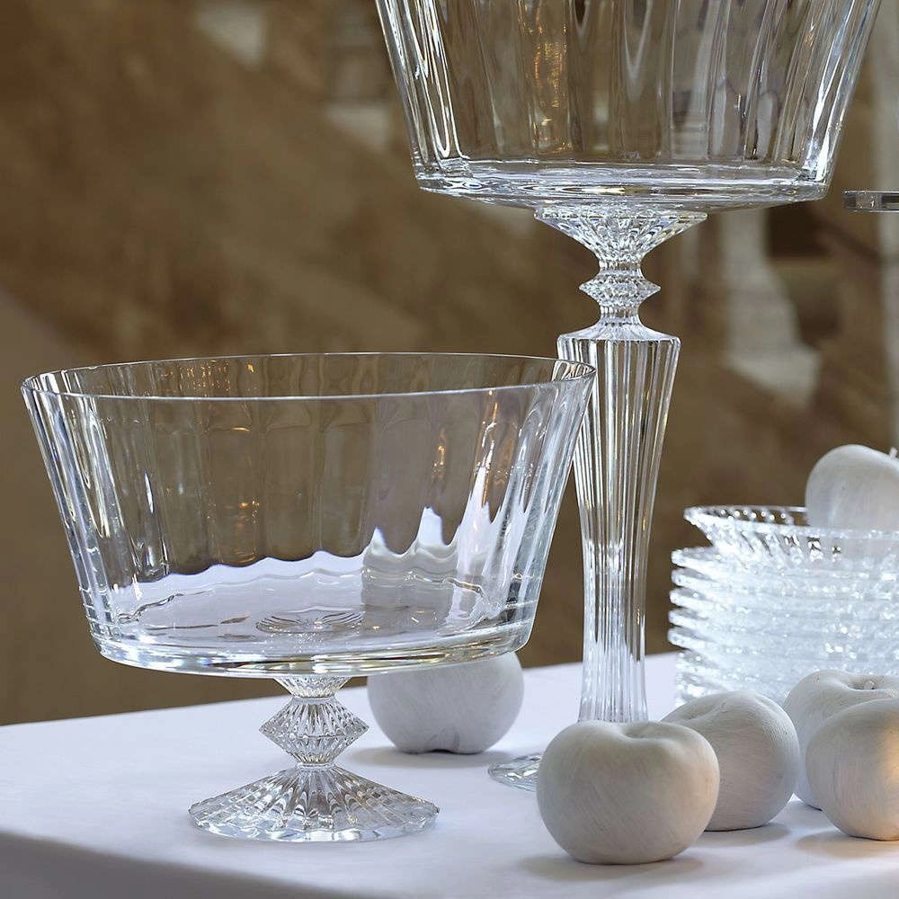 Fruteira Baixa Em Cristal Baccarat Mille Nuits