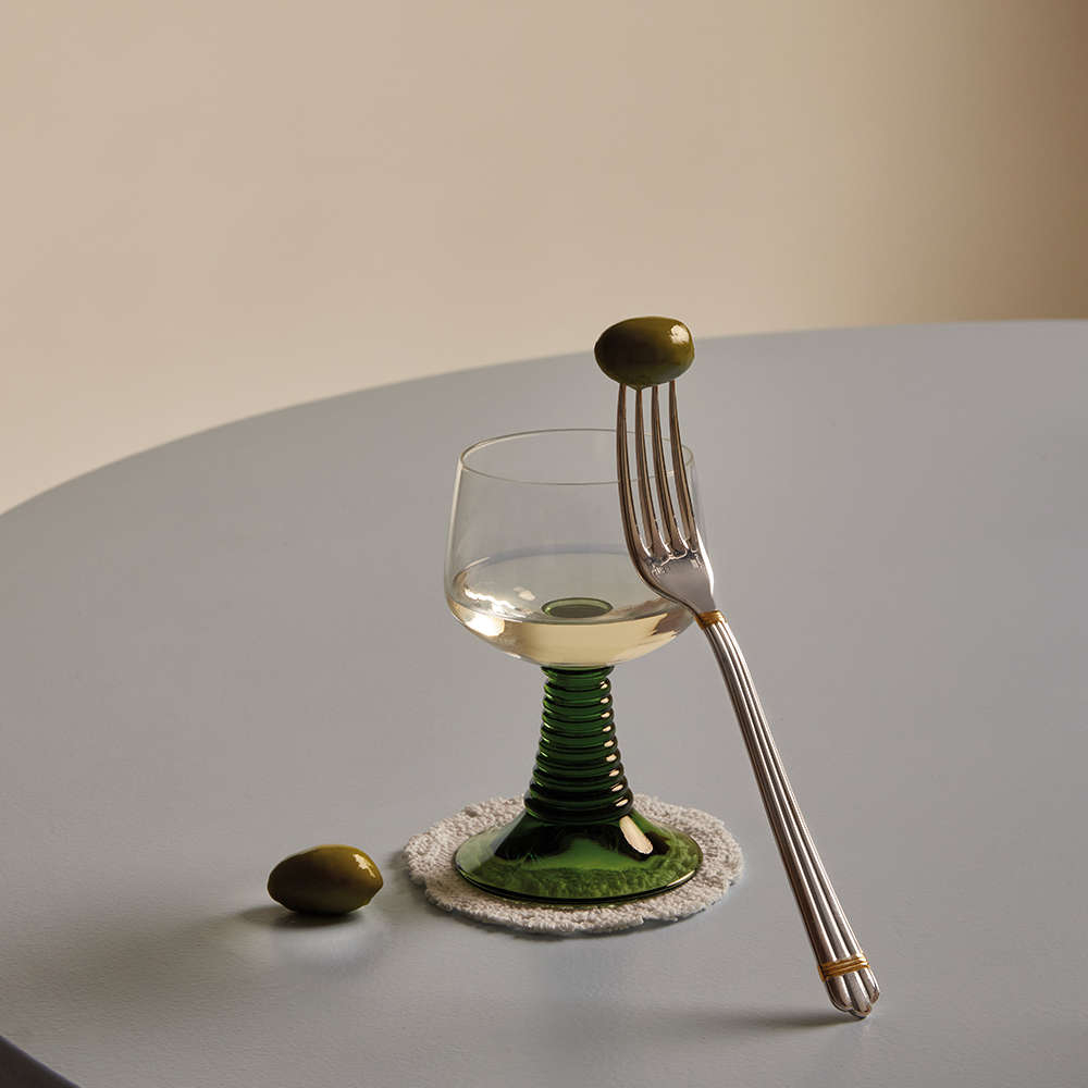 Garfo de Sobremesa Aria Bagues Dorees Christofle Garfo de Sobremesa Aria Bagues Dorees Christofle