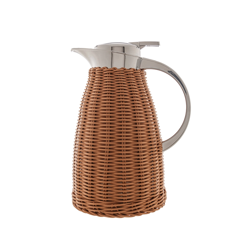 Garrafa Térmica Bon Gourmet Rattan Plástico 1,5 Litros