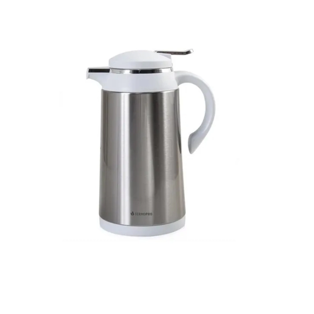 Garrafa Térmica Termopro Glass Camélia 1 Litro Garrafa Térmica Termopro Glass Camélia 1 Litro