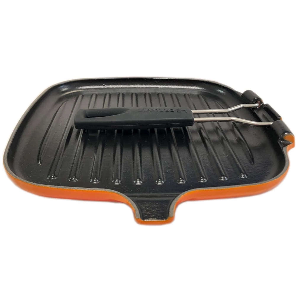 Grelha Quadrada Com Alça Removível Le Creuset Traditional Grelha Quadrada Com Alça Removível Le Creuset Traditional