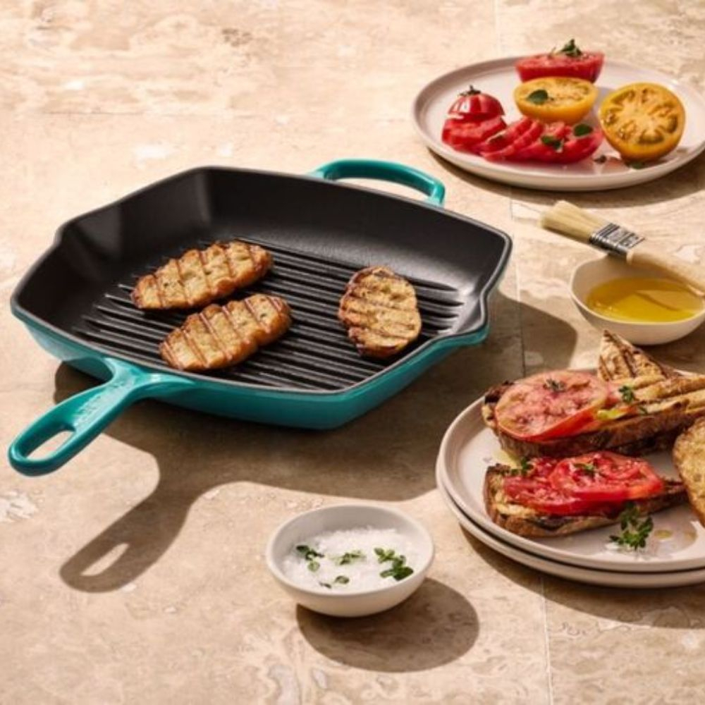 Grelha Quadrada Le Creuset Signature 26 Cm Grelha Quadrada Le Creuset Signature 26 Cm