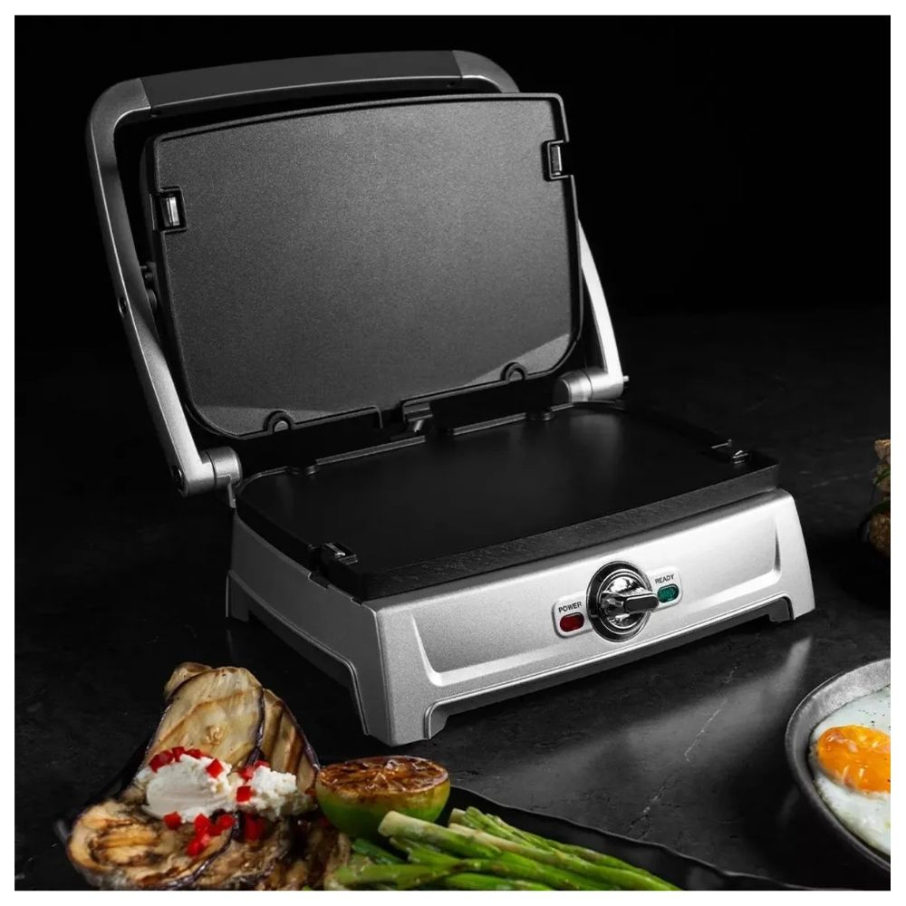 Grill Eletrico Compacto Inox 5 Em 1 Cuisinart 127v