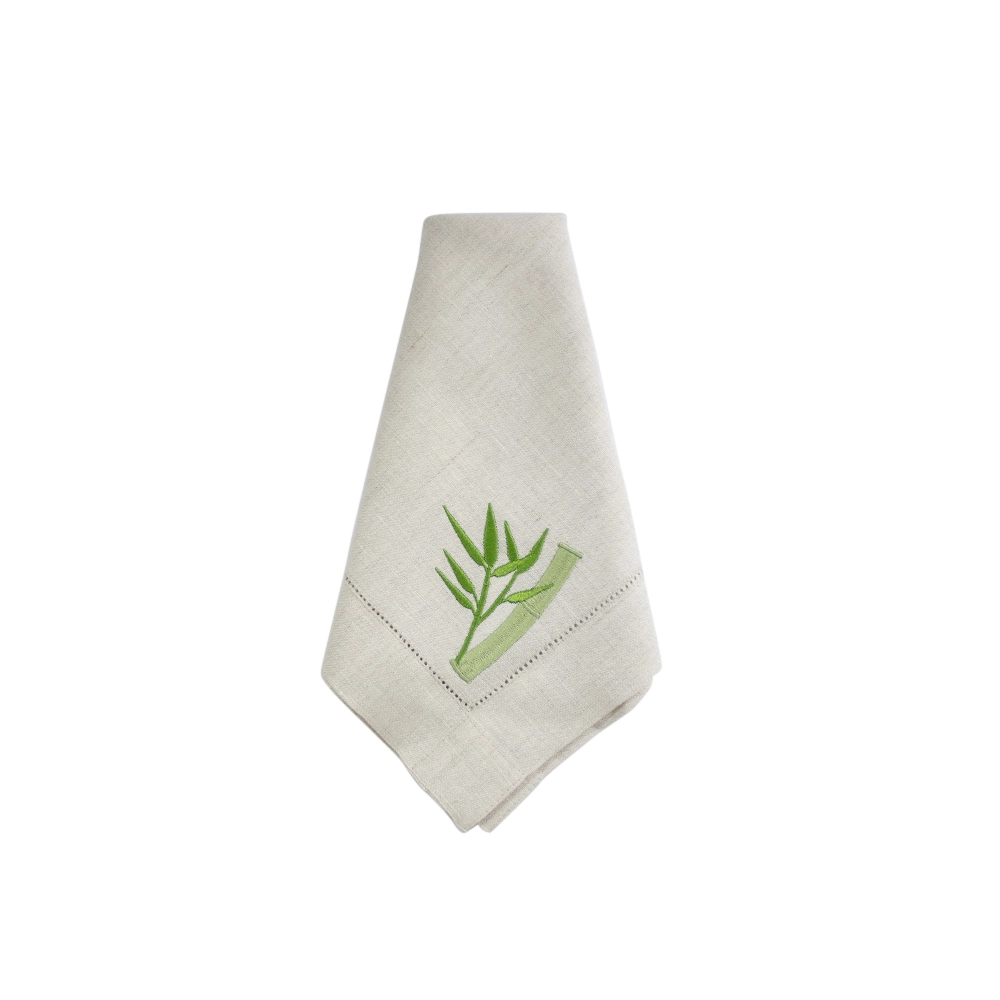 Guardanapo Flor de Liss Bambu Olivia - Cada