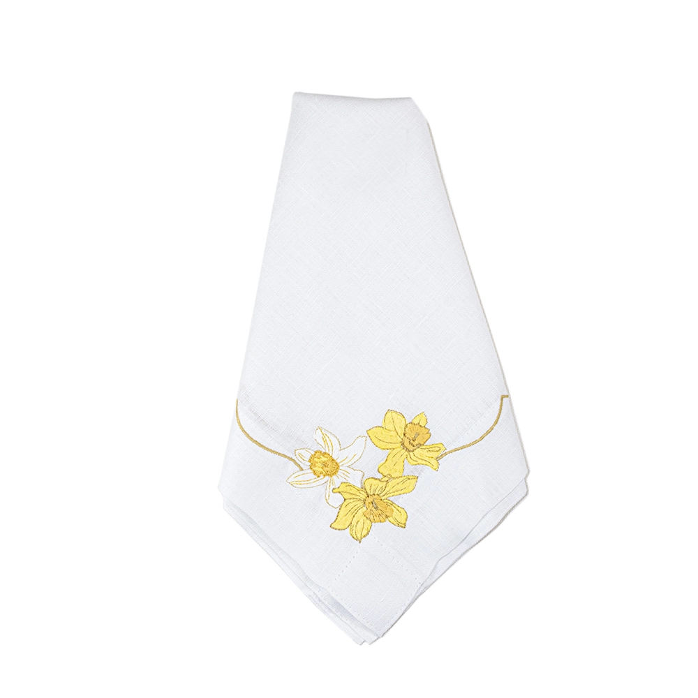 Guardanapo Flor de Liss Narciso - Cada Guardanapo Flor de Liss Narciso - Cada