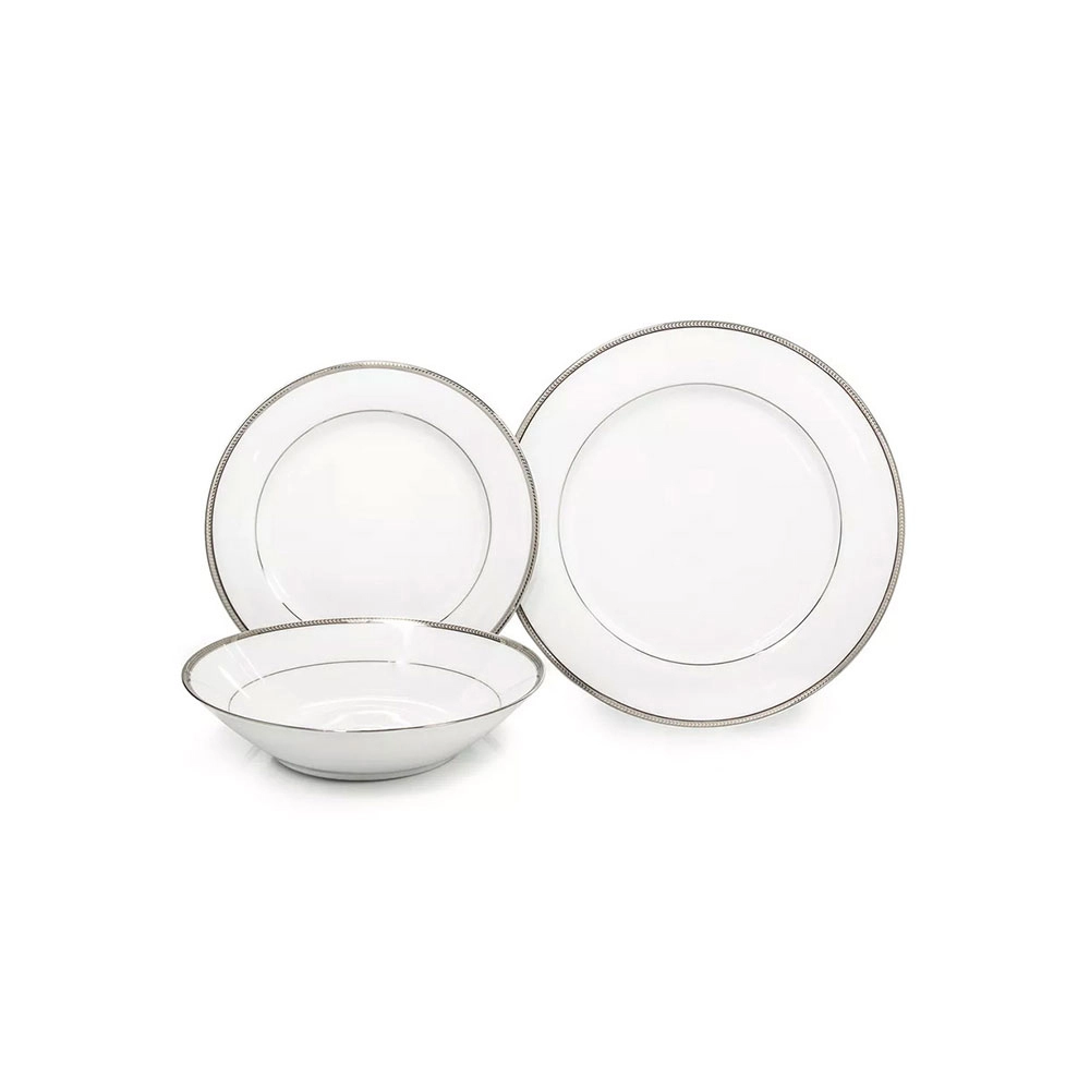 Aparelho de Jantar Noritake Toorak Platinum Aparelho de Jantar Noritake Toorak Platinum