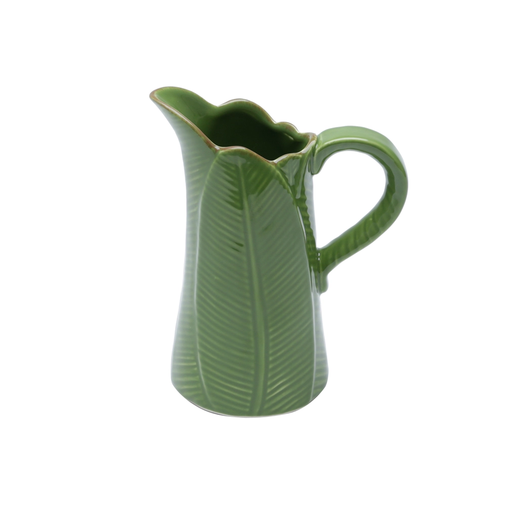 Jarra Lyor Banana Leaf 14 X 9 X 17,5 Cm Jarra Lyor Banana Leaf 14 X 9 X 17,5 Cm